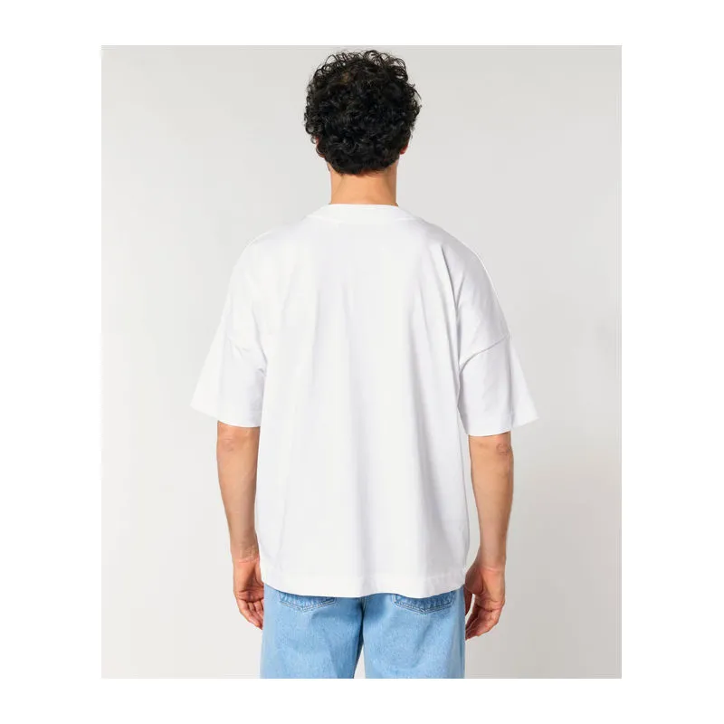 Blaster unisex oversized tričko s vysokým výstřihe