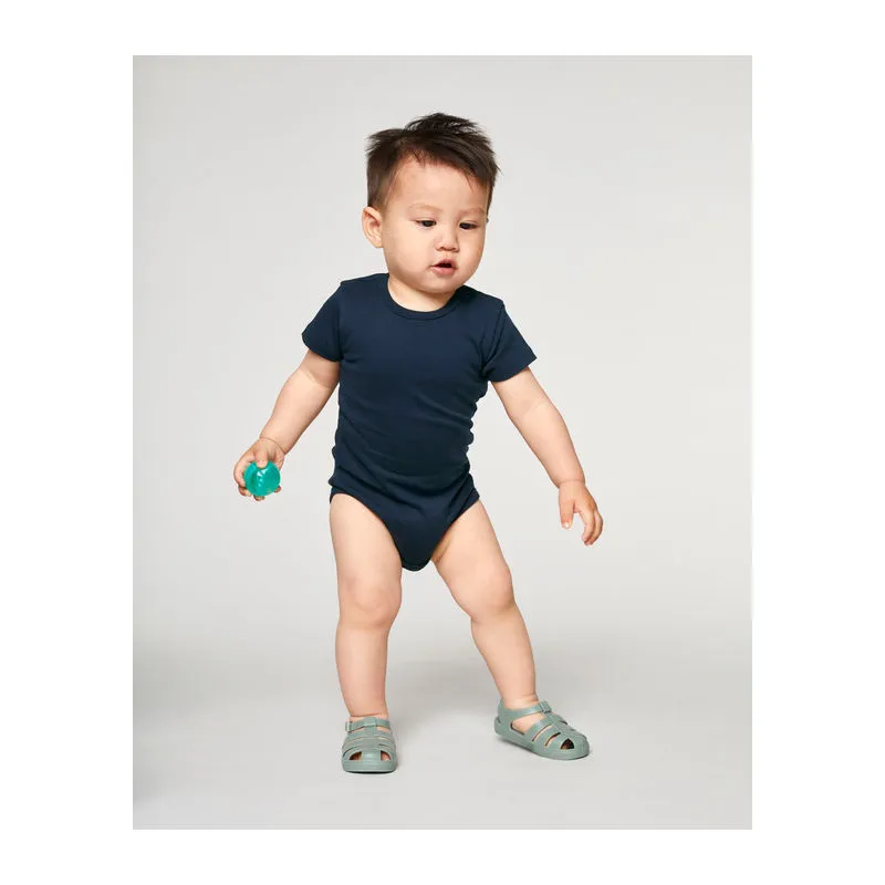 The babies' body s krátkým rukávem