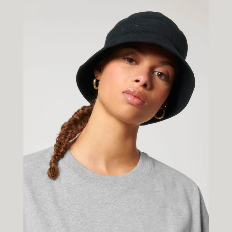 Canvas bucket klobouk