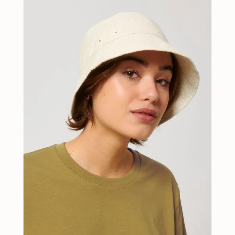 Canvas bucket klobouk