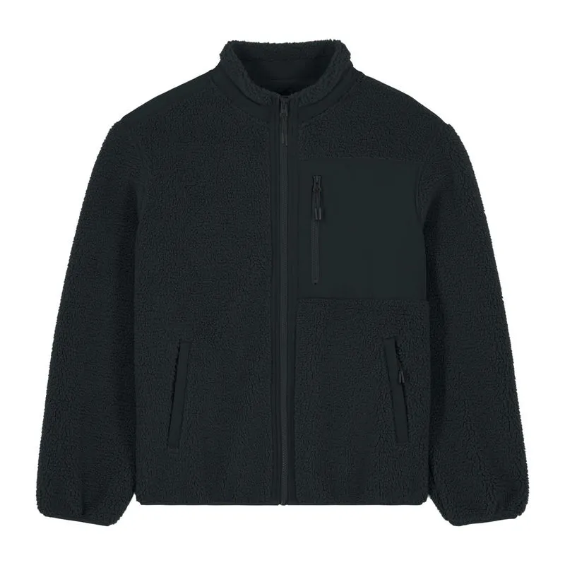 Brooker unisex relaxed fit sherpa bunda