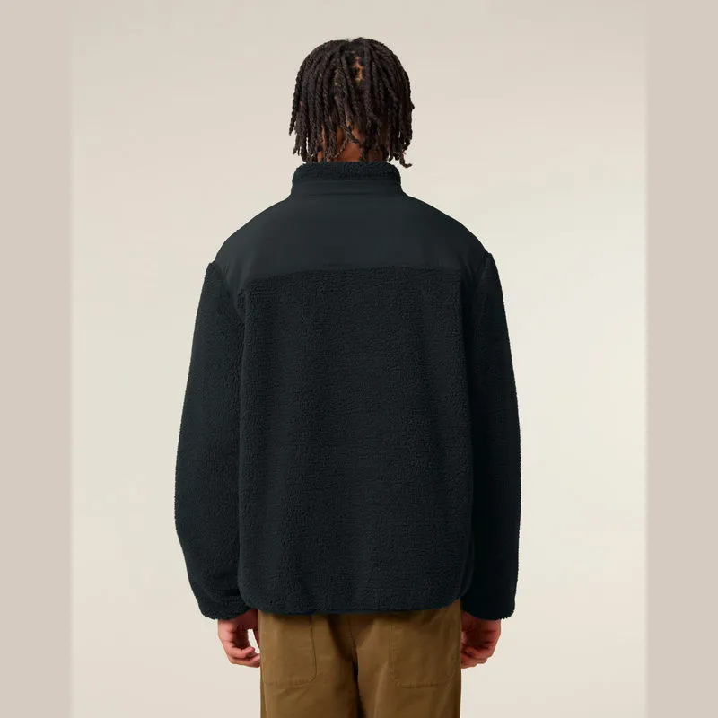 Brooker unisex relaxed fit sherpa bunda