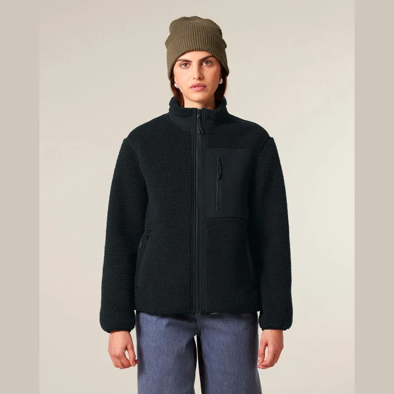 Brooker unisex relaxed fit sherpa bunda