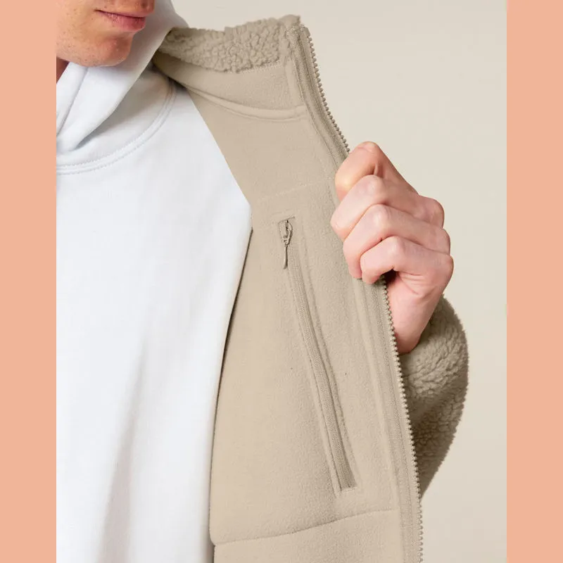 Brooker unisex relaxed fit sherpa bunda