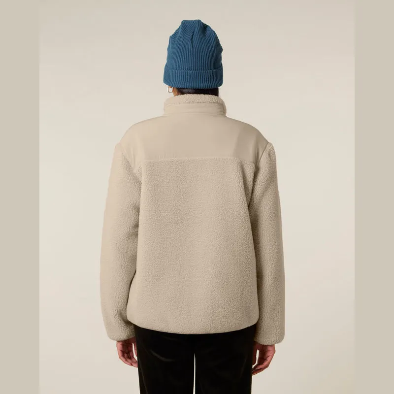 Brooker unisex relaxed fit sherpa bunda