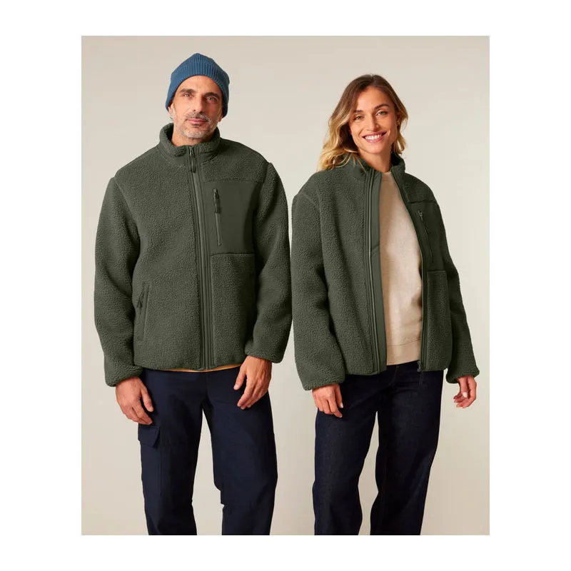 Brooker unisex relaxed fit sherpa bunda