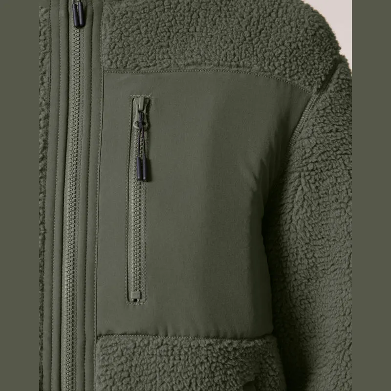 Brooker unisex relaxed fit sherpa bunda