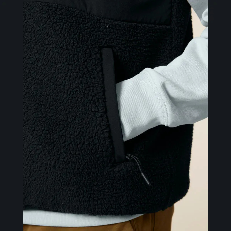 Liner unisex sherpa bunda bez rukávů
