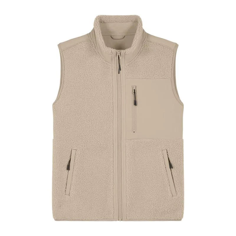 Liner unisex sherpa bunda bez rukávů