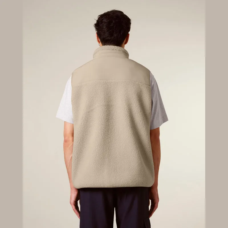 Liner unisex sherpa bunda bez rukávů