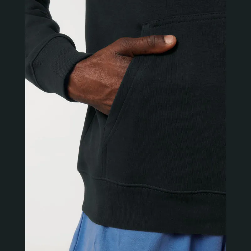 Archer unisex mikina s kapucí v medium fit střihu