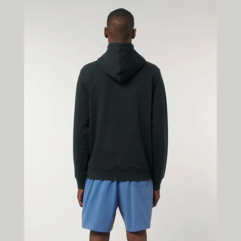 Archer unisex mikina s kapucí v medium fit střihu