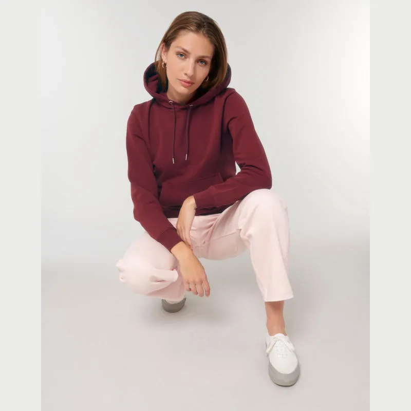 Archer unisex mikina s kapucí v medium fit střihu