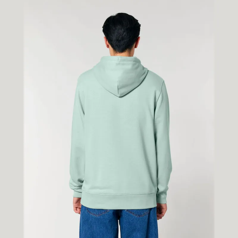 Archer unisex mikina s kapucí v medium fit střihu