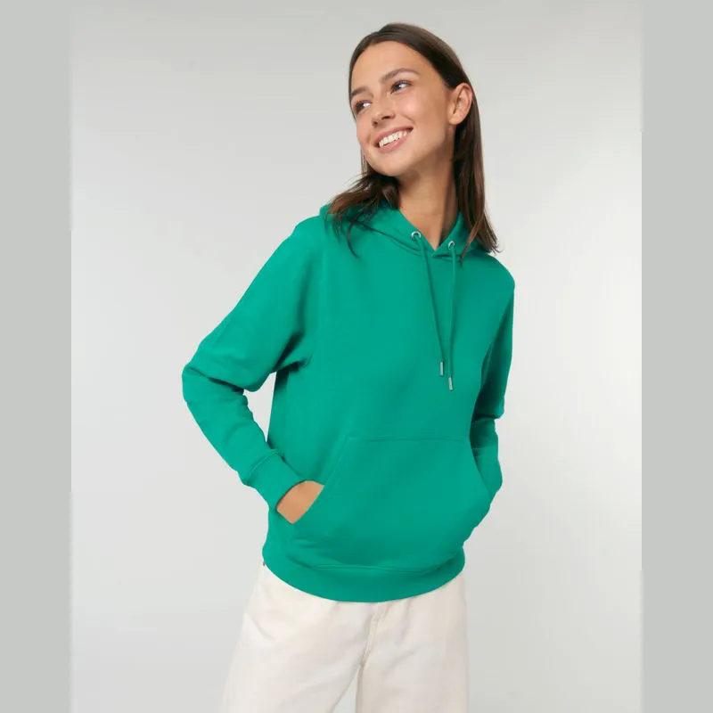 Archer unisex mikina s kapucí v medium fit střihu