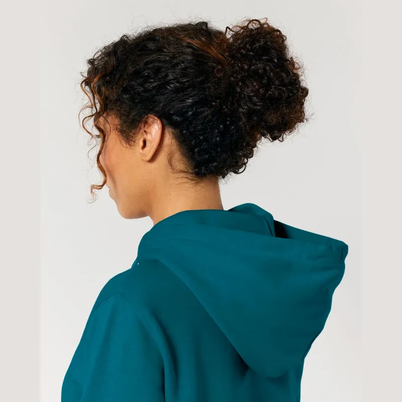 Archer unisex mikina s kapucí v medium fit střihu