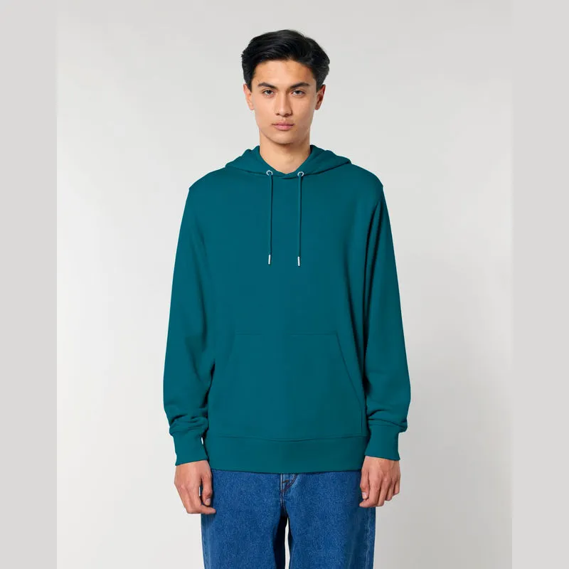 Archer unisex mikina s kapucí v medium fit střihu