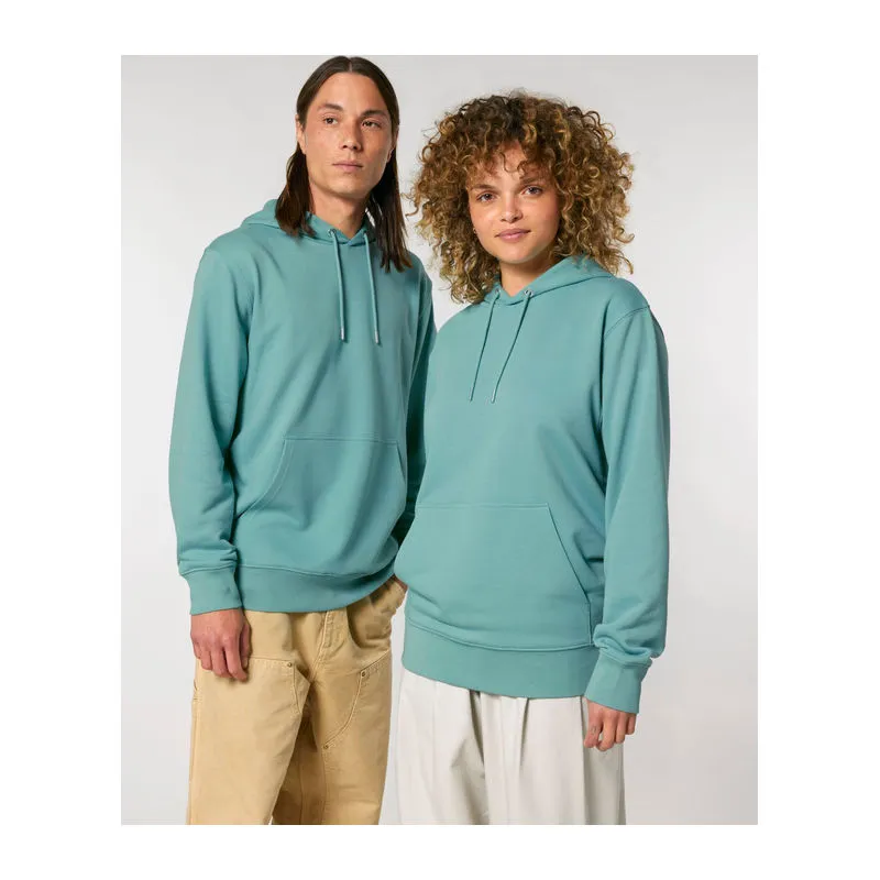 Archer unisex mikina s kapucí v medium fit střihu
