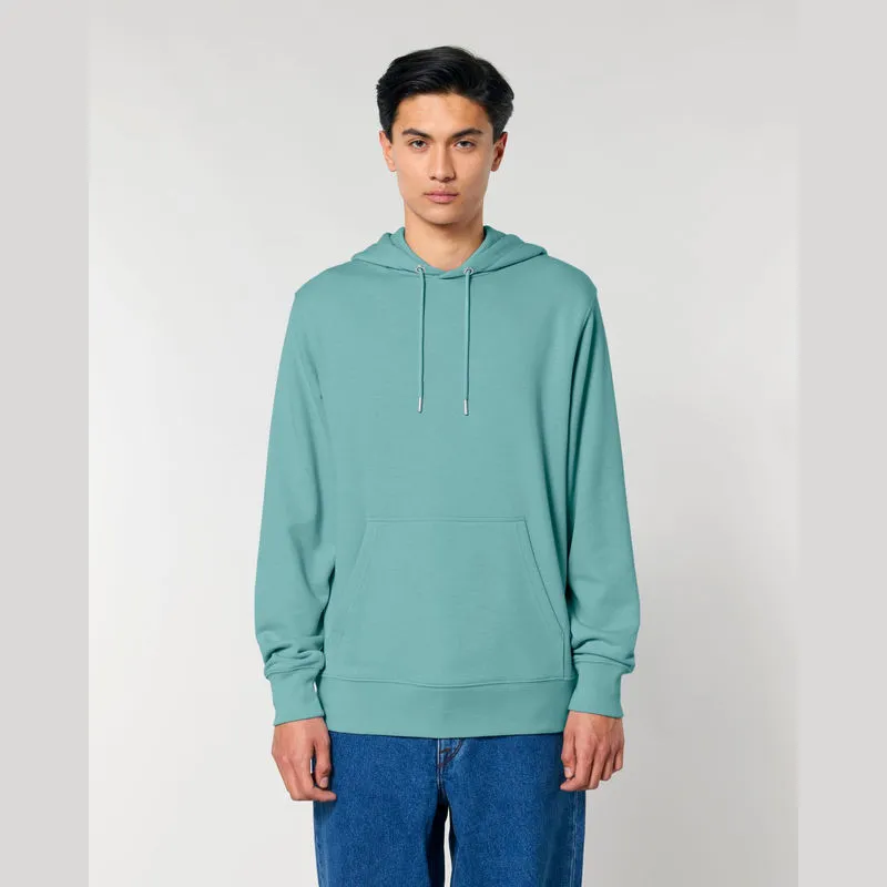Archer unisex mikina s kapucí v medium fit střihu