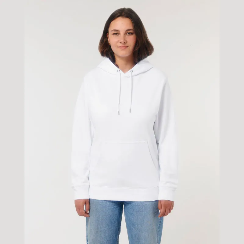 Archer unisex mikina s kapucí v medium fit střihu