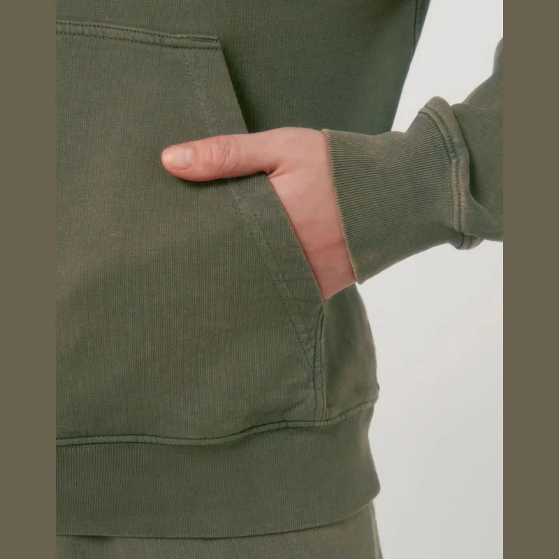 Archer Vintage unisex mikina s kapucí v medium fit