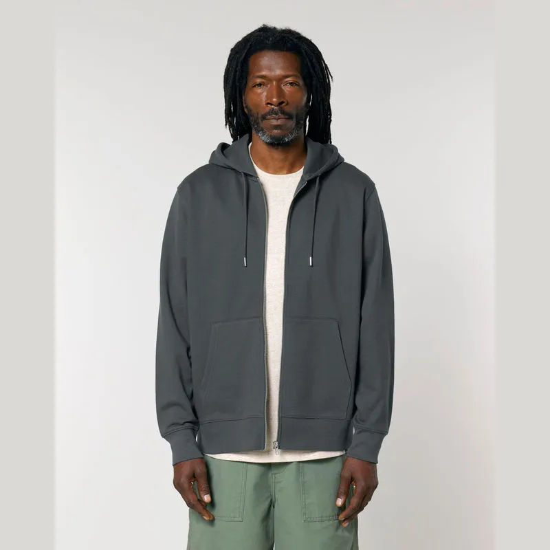 Cultivator 2.0 unisex mikina na zip s kapucí