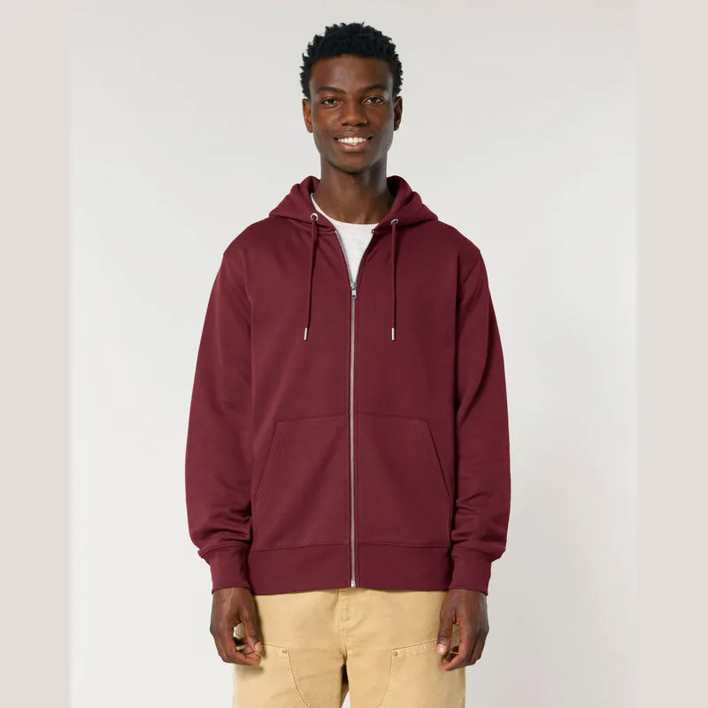 Cultivator 2.0 unisex mikina na zip s kapucí