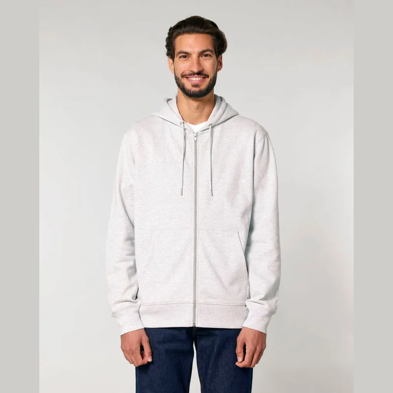 Cultivator 2.0 unisex mikina na zip s kapucí