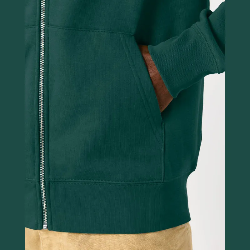Cultivator 2.0 unisex mikina na zip s kapucí