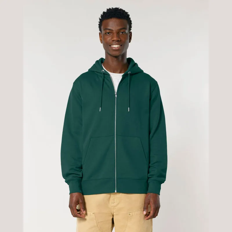 Cultivator 2.0 unisex mikina na zip s kapucí