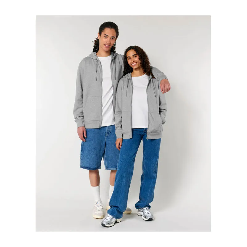 Cultivator 2.0 unisex mikina na zip s kapucí