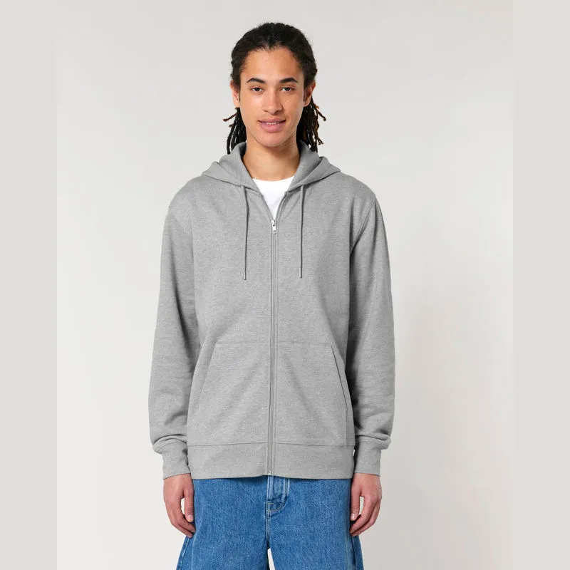 Cultivator 2.0 unisex mikina na zip s kapucí