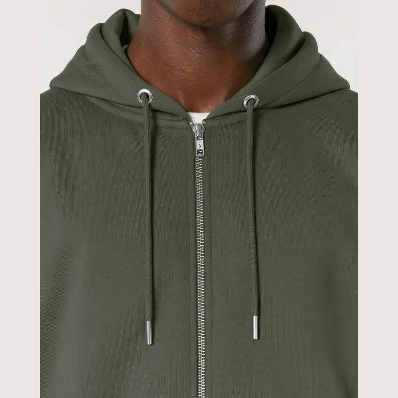 Cultivator 2.0 unisex mikina na zip s kapucí