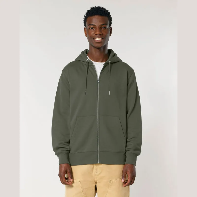 Cultivator 2.0 unisex mikina na zip s kapucí