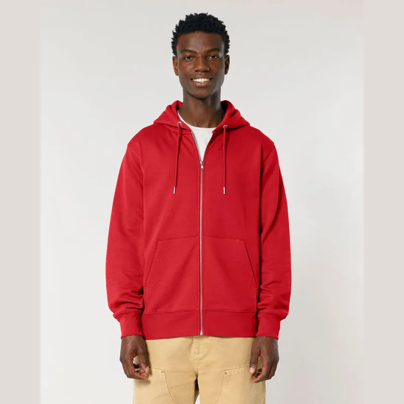 Cultivator 2.0 unisex mikina na zip s kapucí
