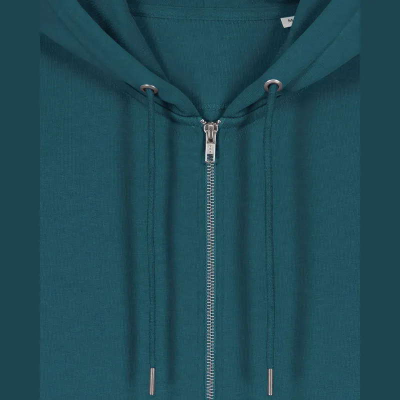 Cultivator 2.0 unisex mikina na zip s kapucí