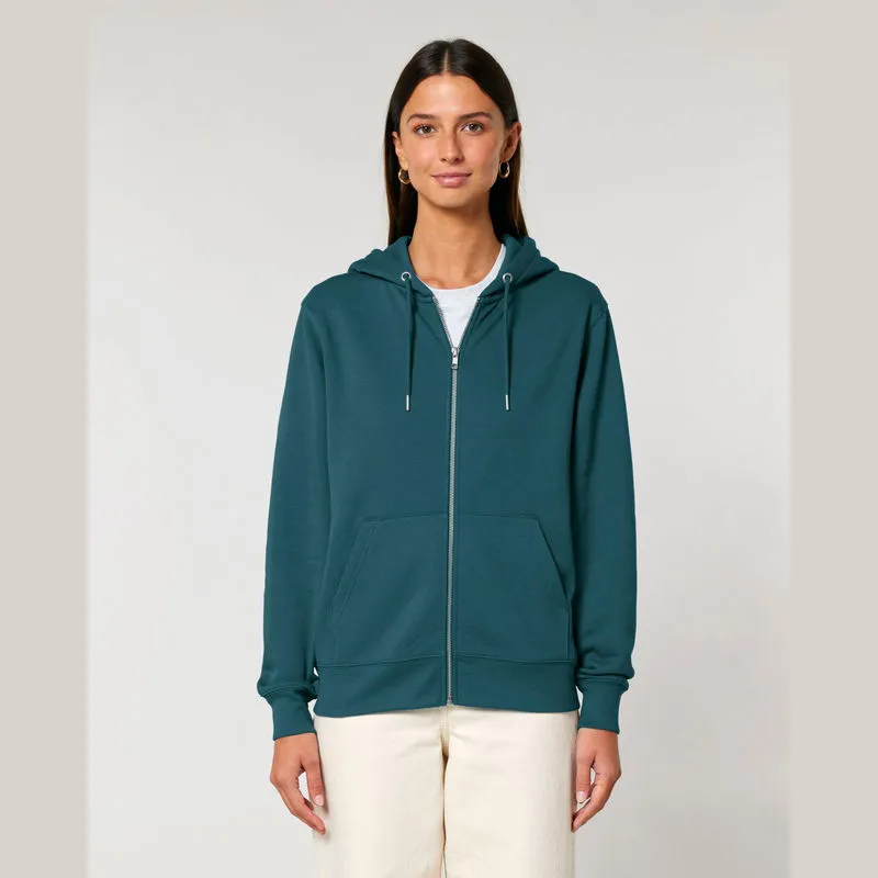 Cultivator 2.0 unisex mikina na zip s kapucí