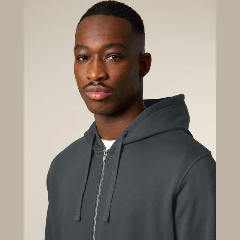 Mixer unisex mikina na zip s kapucí
