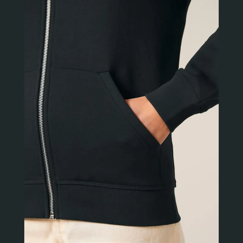 Mixer unisex mikina na zip s kapucí