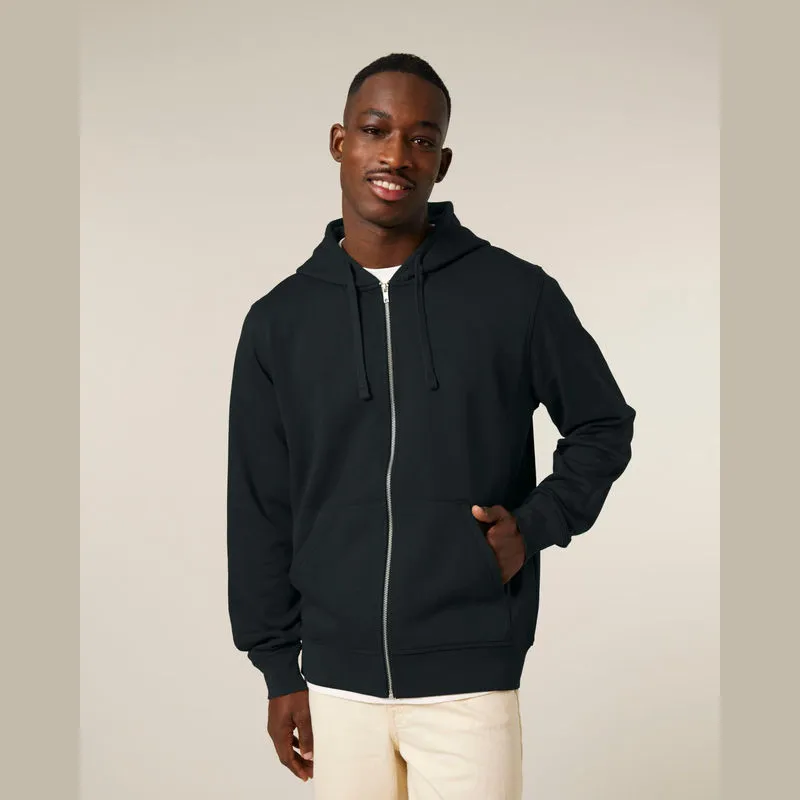 Mixer unisex mikina na zip s kapucí