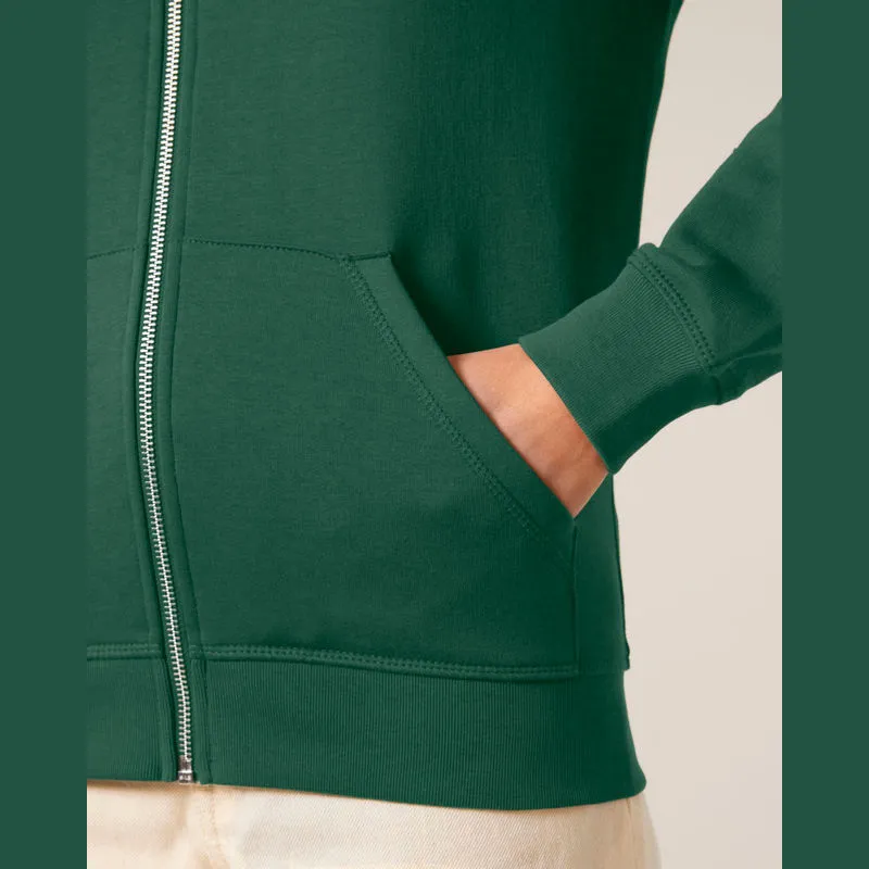 Mixer unisex mikina na zip s kapucí
