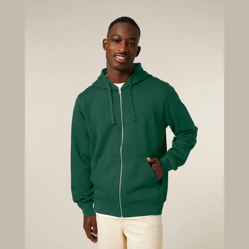 Mixer unisex mikina na zip s kapucí