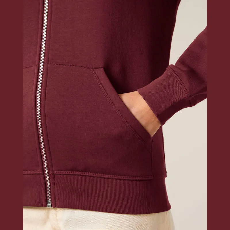 Mixer unisex mikina na zip s kapucí