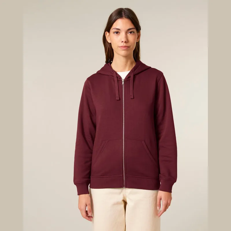 Mixer unisex mikina na zip s kapucí