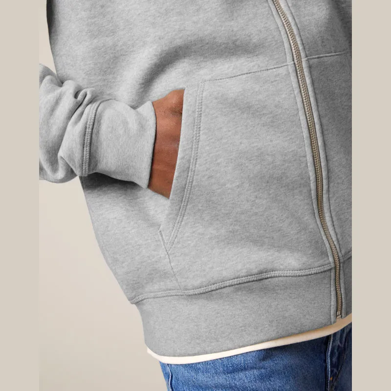 Mixer unisex mikina na zip s kapucí