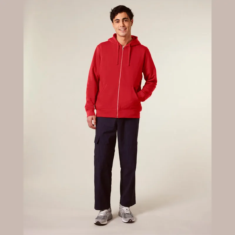 Mixer unisex mikina na zip s kapucí