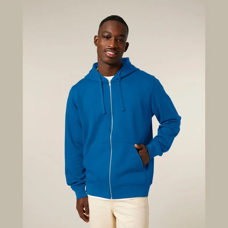 Mixer unisex mikina na zip s kapucí