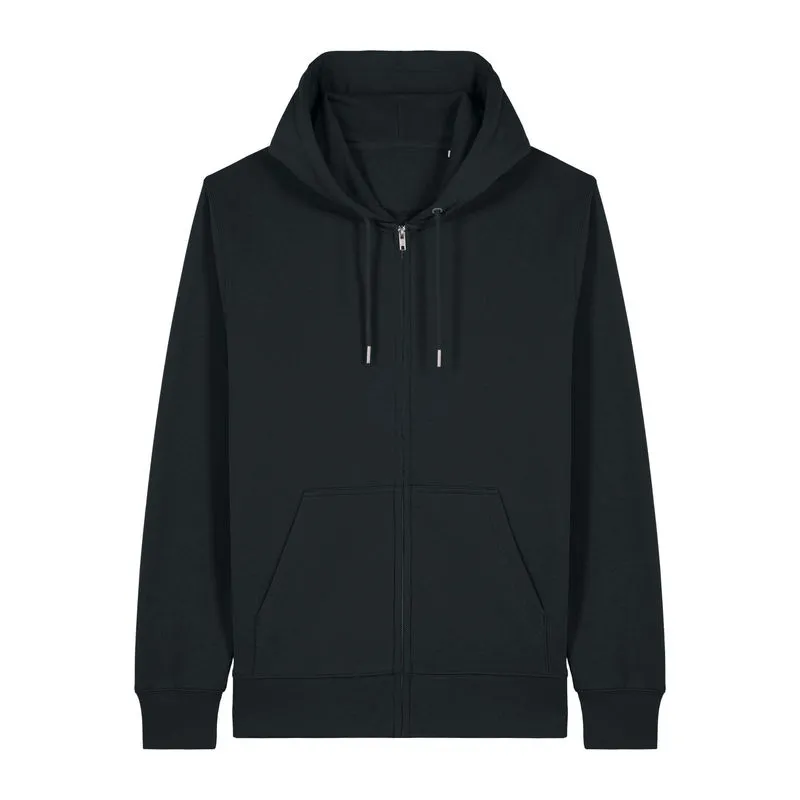 Connector 2.0 unisex medium fit mikina na zip s ka