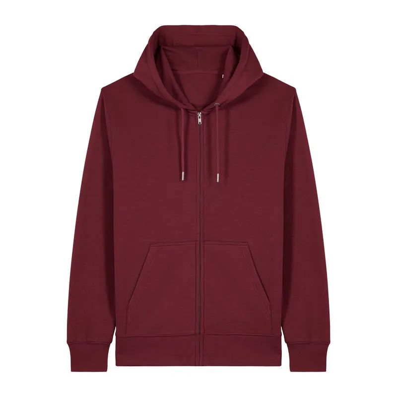 Connector 2.0 unisex medium fit mikina na zip s ka