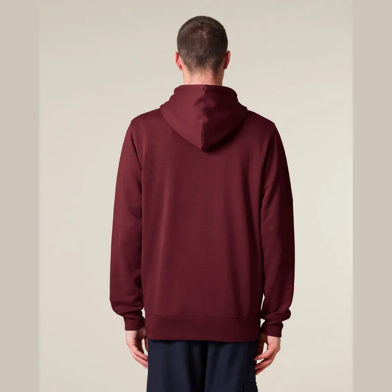 Connector 2.0 unisex medium fit mikina na zip s ka